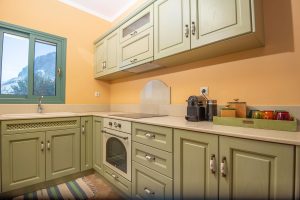 Küche – Sky & Sea View Retreat, Melitsachas