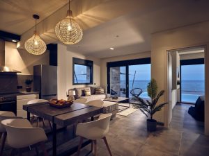 Küche und Essplatz – Villa La Mer - Zante Zen Villas Zakynthos