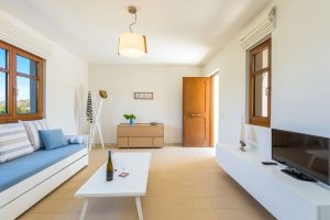 Lodge Ampelos – Wohnbereich – Mikro Livadi Lodges, Episkopi bei Rethymnon