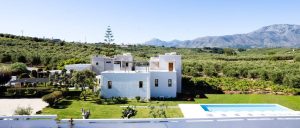 Lodges mit Pool und Blick auf die Weißen Berge – Mikro Livadi Lodges, Episkopi bei Rethymnon