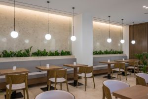 Lounge und Frühstücksbereich – SanSal Boutique Hotel, Chania