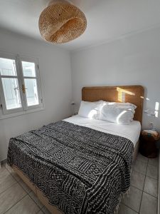 Maisonette mit 1 Schlafzimmer – Schlafzimmer – Althea Suites, Naoussa