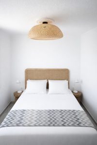 Maisonette mit 2 Schlafzimmern – Schlafzimmer – Althea Suites, Naoussa
