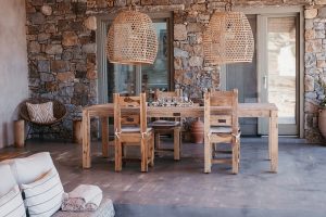 Mandri – Essbereich – Pénde Natura Residences, Kalo Ampeli