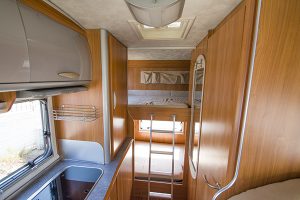 Miller Illinois: Heck mit Betten - Wohnmobil Rethymnon Kreta