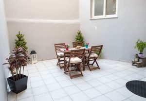 Patio der Wohnung Unum, Mare Civitas Chania