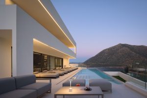 Pool am Abend, Artio Villa Bali