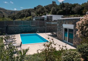 Pool am Hang, Kalostous Villas Agia Triada