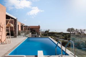 Pool der Villa - Lemnos Thea Luxury Villas Limnos