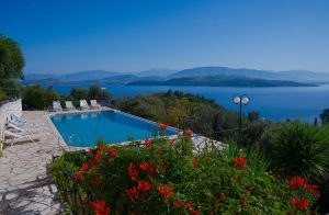Pool mit Meerblick Villa Vasso Kerasia