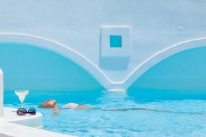 Pool - On The Rocks Hotel Imerovigli Santorini