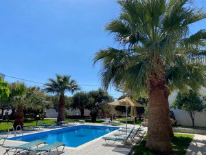 Pool und Garten – Manolis Apartments, Plakias