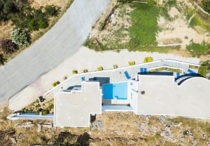 Pool von oben, Sunset Maisonettes Mariou