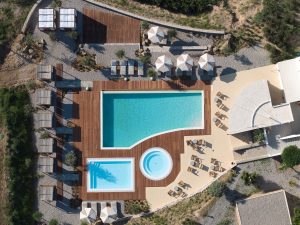 Pools aus der Luft Golden Milos Beach House