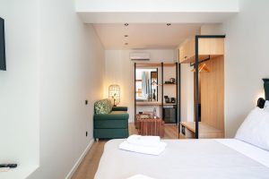 Premium-Studio mit Altstadtblick und freistehender Badewanne – Centro Storico, Chania