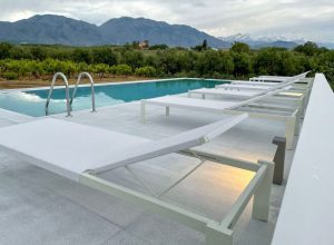 Salzwasser-Pool – Mikro Livadi Lodges, Episkopi bei Rethymnon