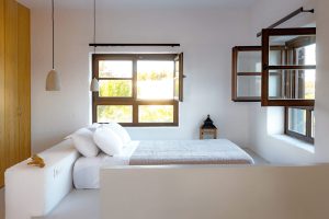 Schlafzimmer Crystalia Beach House Lachania