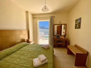 Schlafzimmer im Apartment – Manolis Apartments, Plakias