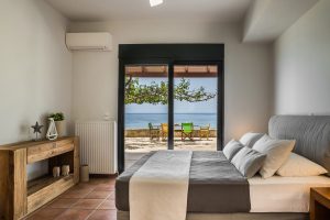 Schlafzimmer mit Meerblick Aquamarine Kefalonia