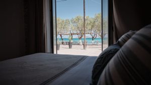 Schlafzimmer mit Meerblick - Eden Kythira Diakofti