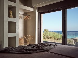 Schlafzimmer mit Meerblick – Villa La Terre - Zante Zen Villas Zakynthos