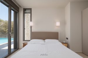 Schlafzimmer, Villa Amalthia Tavronitis