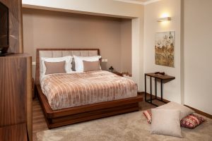Schlafzimmer – Villa Andromachi, Ano Gatzea, Pilion