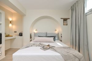Schlafzimmer Villa Armelina Naxos