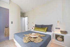 Schlafzimmer Villa Armelina Naxos