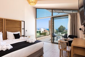 Schlafzimmer, Villa Aroma Agia Marina