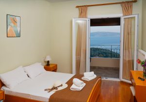 Schlafzimmer Villa Vasso Kerasia
