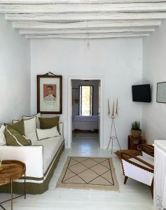 Serifos Olive – Wohnraum – Homesphere – Serifos White, Olive & Lemon, Chora