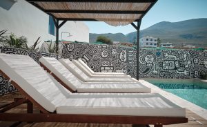 Sonnenliegen mit Meerblick - Eden Kythira Diakofti