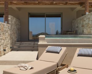 South Junior Suite mit Tauchpool – Paralos Irini Mare, Agia Galini