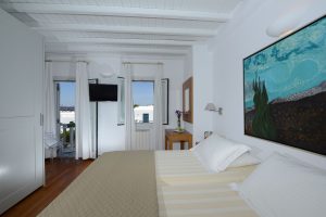 Standard-Doppelzimmer mit Meerblick - Hotel Elena Mykonos