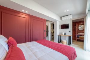 Studio mit Balkon, Zimmeransicht – 4 Living, Heraklion