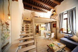 Suite mit Treppe zur Galerie – Pepi Boutique Hotel, Rethymnon