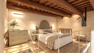Suite – Schlafbereich – Pepi Boutique Hotel, Rethymnon