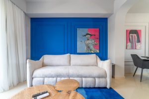 Suite, Wohnbereich mit Schlafsofa – 4 Living, Heraklion