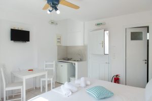 Superior-Zimmer mit Kochnische - – Blue Fish Sifnos, Platis Gialos