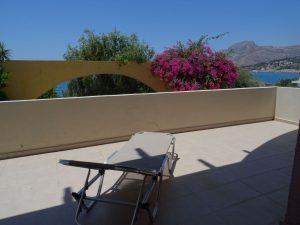 Terrasse der Juniorsuite - Horizon Beach Hotel Plakias