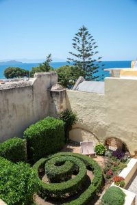 Terrasse mit Meerblick – San Salvatore Monastery, Chania