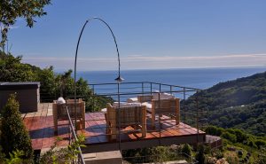 Terrasse mit Meerblick – Sunrise Garden Hills Makrirachi Pilion