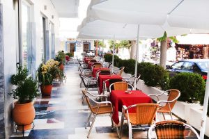 Terrasse - Paritsa Hotel Kos-Stadt Kos