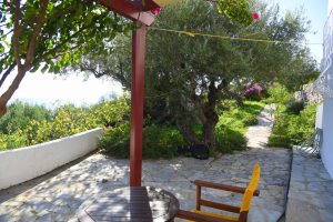 Terrasse unter dem Olivenbaum - Vasili Studios Kapsali Kythira