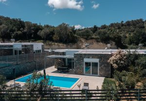 Umgebung mit Olivenhainen, Kalostous Villas Agia Triada