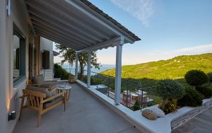 Veranda mit Blick ins Grüne – Sunrise Garden Hills Makrirachi Pilion