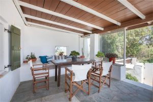 Villa 10, Essplatz im Freien – Acres Sunset Residence, Paros