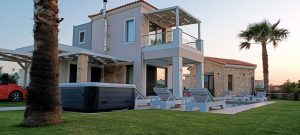 Villa Alexandros von außen – Nopigia Villas Kissamos Kreta