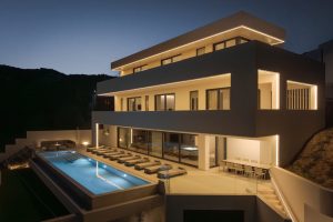 Villa am Abend, Artio Villa Bali